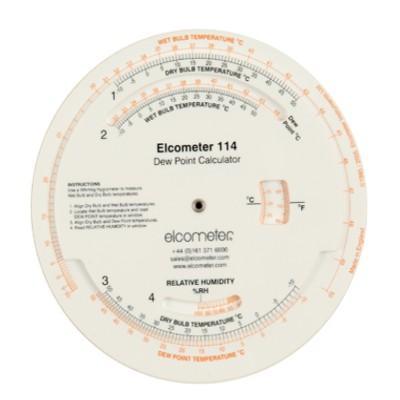 Elcometer 114露点计算器